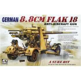 AFV-Club AF35088 - German 8.8 CM FLAK 18 - Anti-Aircraft Gun 1/35