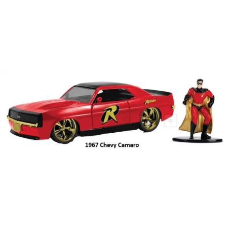 CHEVROLET CAMARO WITH ROBIN FIGURE RED 1/32