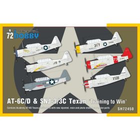 AT-6C/D & SNJ-3/3C Texan (Training to Win) 1/72