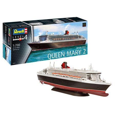 Ocean Liner Queen Mary 2 1/700