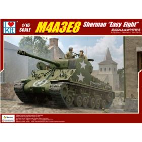 M4A3E8 Sherman (Easy Eight) w/T66 Tracks 1/16