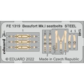 Beaufort Mk. I seatbelts STEEL 1/48