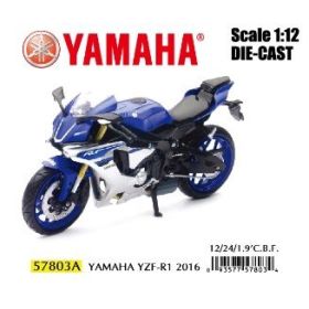 Moto Yamaha YZF-R1 2016 Bleue 1/12