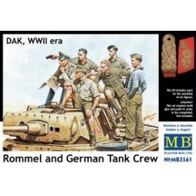MB 'Rommel & German Tank Crew 1/35