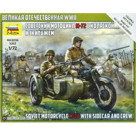 Sidecar M72 et Equipage 1/72