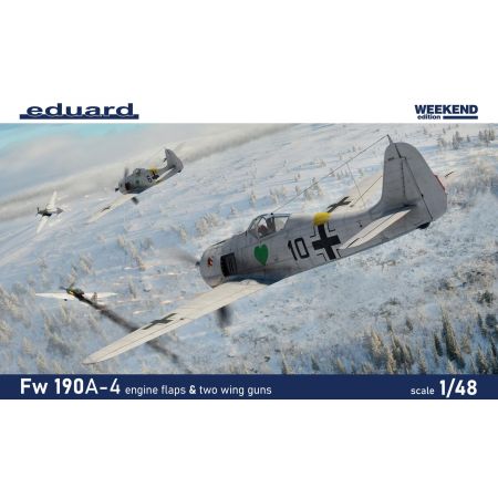 Fw 190A-4 w/ engine flaps & 2-gun wings 1/48