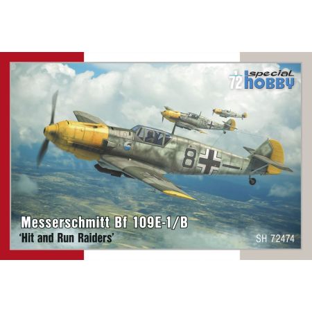 Messerschmitt Bf 109E-1/B (Hit and Run Raiders) 1/72