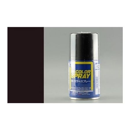 S-092 - Mr. Color Spray (100 ml) Semi Gloss Black