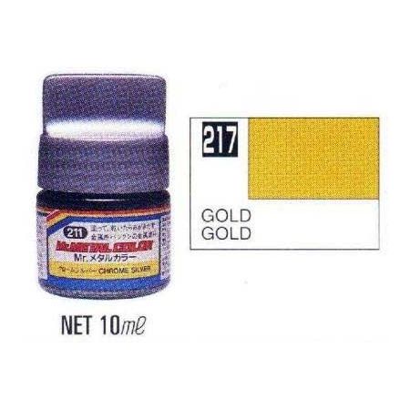 MC-217 - Mr. Metal Colors (10 ml) Gold
