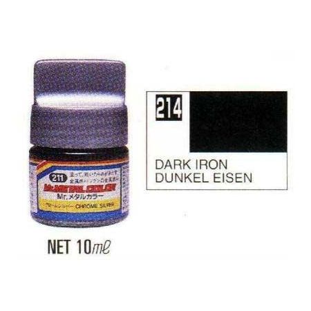 MC-214 - Mr. Metal Colors (10 ml) Dark Iron