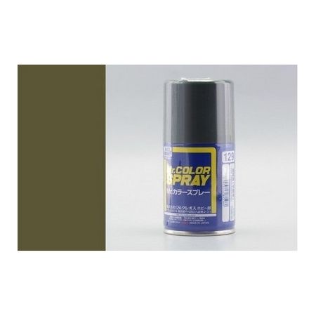 S-129 - Mr. Color Spray (100 ml) Dark Green (Nakajima)