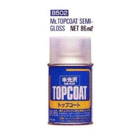 B-502 - Mr. Top Coat Semi-Gloss Spray (86 ml)