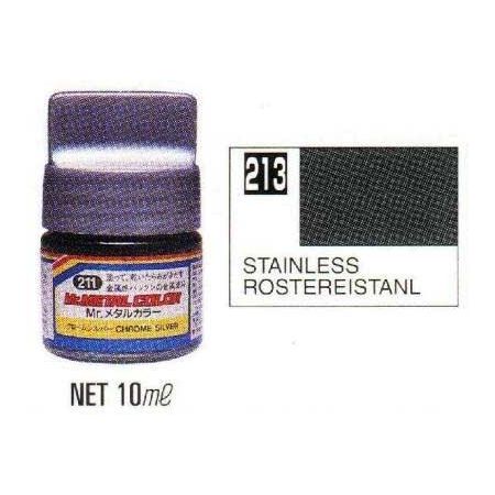 MC-213 - Mr. Metal Colors (10 ml) Stainless