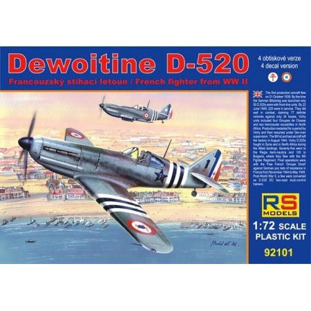 Dewoitine D-520 Free France 1/72