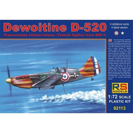 Dewoitine D-520 Vichy 1/72