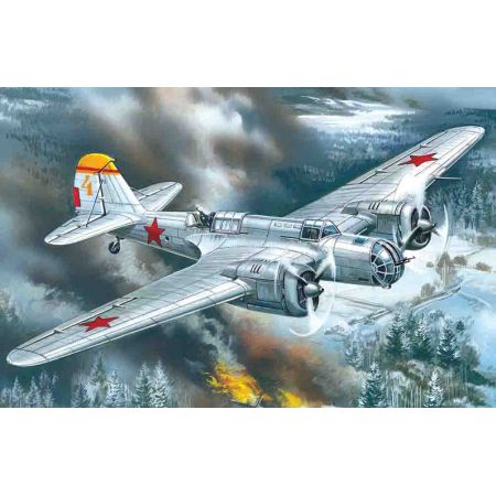 SB 2M-100A WWII Soviet Bomber 1/72