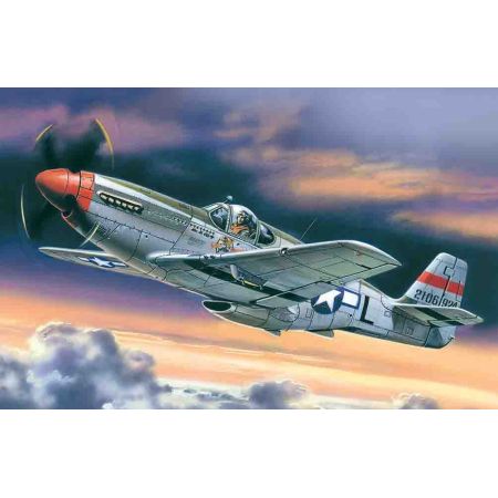ICM 48121 MUSTANG P-51C, WWII AMERICAN FIGHTER 1:48