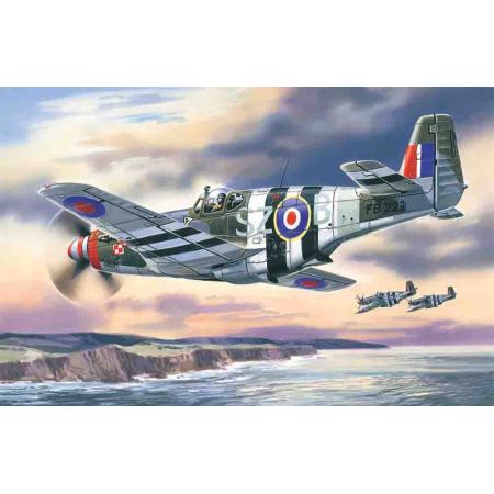 ICM 48123 MUSTANG MK.III, WWII RAF FIGHTER 1:48