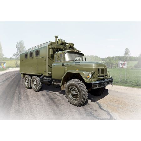 ICM 35517 ZIL-131 KSHM, SOVIET ARMY VEHICLE 1:35
