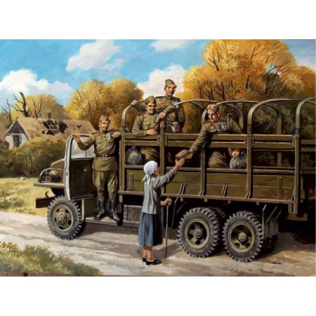 Soviet Motorized Infantry 1943-1945 5 figures 1/35