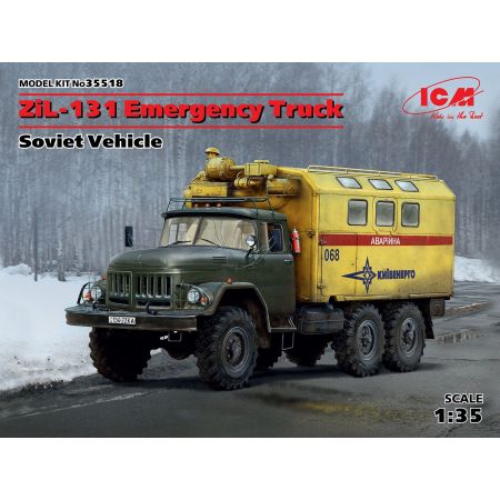ZiL-131 Emergency Truck Soviet Vehicle 1/35
