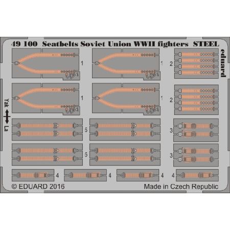 Seatbelts Soviet Union Wwii Fighters Steel 1/48