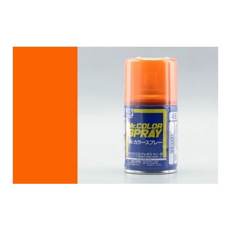 S-049 - Mr. Color Spray (100 ml) Clear Orange