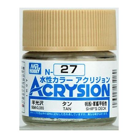 N-27 Acrysion (10 ml) Tan
