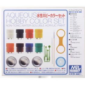 HS-30 - Aqueous Hobby Color Set (8 x 10ml)