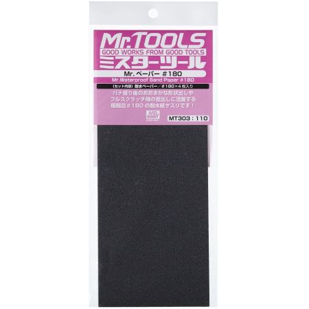 MT-303 - Mr. Waterproof Sand Paper 180 x 4 Sheets