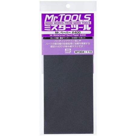 MT-304 - Mr. Waterproof Sand Paper 400 x 4 Sheets
