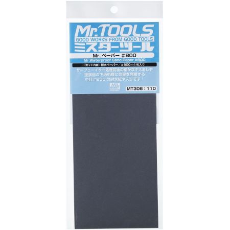 MT-306 - Mr. Waterproof Sand Paper 800 x 4 Sheets