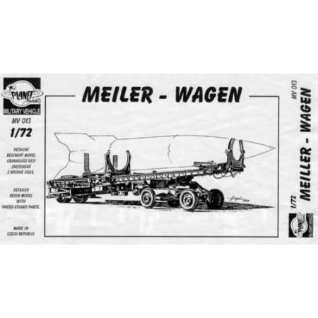 FINE MOLDS 013 MEILLER-WAGEN V-2 (A-4) MISSILE TRANSPORTER 1/72