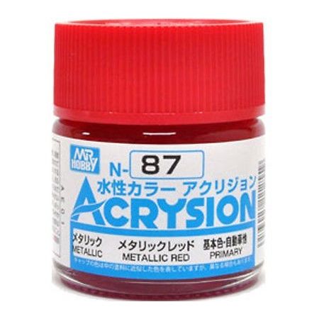 [HC] - N-087 - Acrysion (10 ml) Metallic Red