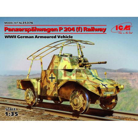 Panzerspähwagen P 204 (f) Railway 1/35