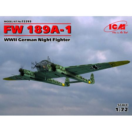 FW 189A-1 WWII German Night Fighter 1/72