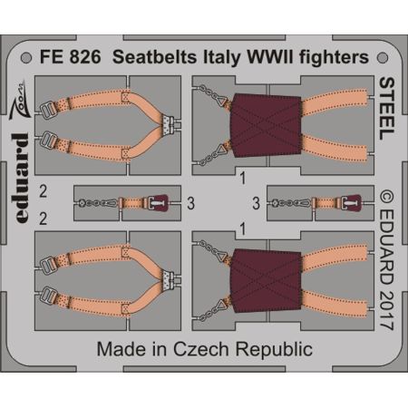 Seatbelts Italy Wwii Fighters Steel 1/48