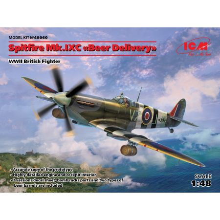 Spitfire Mk.IXC (Beer Delivery), WWII British Fighter 1/48